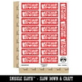thumbnail image 2 of Ketchup Catch Up on Your Work Teacher Student School Sticker Set - Red - Gloss Finish - 2.00" Large, 2 of 7