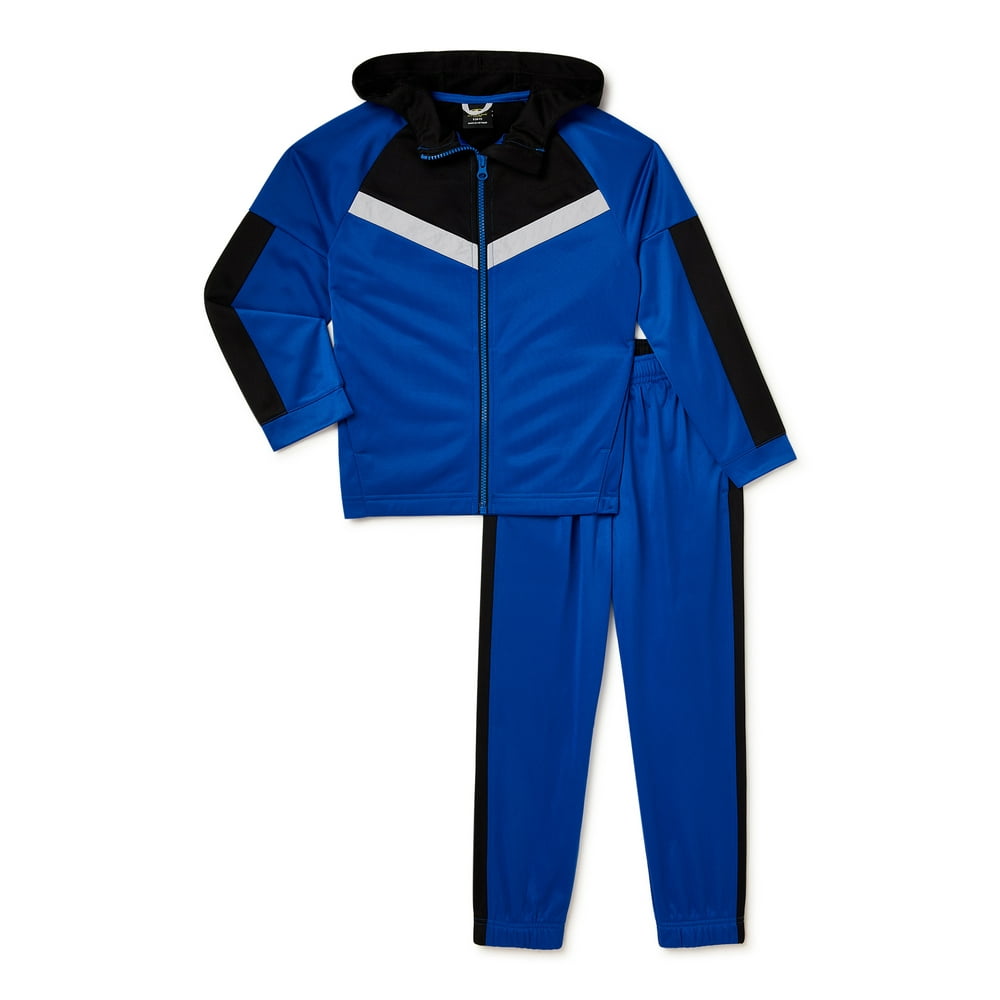 Athletic Works Athletic Works Boys' Jacket and Track Pants Set, 2