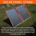 thumbnail image 4 of 2pcs Garden Solar Panel Stand Solar Panel Holder Steel Panel Mobile, 4 of 5