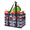 Multicolor 4, variant on Watercolor Dragonfly Reusable Grocery Bag, Large Foldable Grocery Totes Shopping Bag for Groceries, Shopping Bags with Handles for Kitchen Trunk Picnic