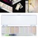 thumbnail image 4 of Caja de pintura de acuarela Soledad premium 8 colores Bloques pintura Soluble, 4 of 9
