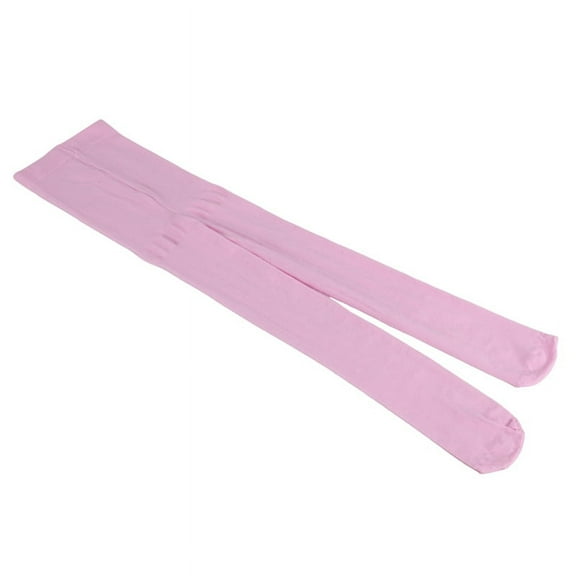 Pink Kids Girls Velvet Ballet Tights Dance Socks Microfiber Professional Leggings M