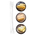 thumbnail image 4 of 10 piezas de alambre de acero inoxidable para cortar queso, multiusos, para queso y mantequilla, para carne, de repuesto, 4 of 6
