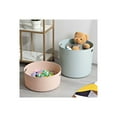thumbnail image 2 of HANAMYA Storage Laundry Basket 27 Liter in Mint (Set of 2), 2 of 5