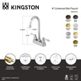 thumbnail image 4 of Kingston Brass KB492AL Victorian 1.8 GPM Standard Bar Faucet - Brass, 4 of 5