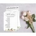 thumbnail image 4 of Inkdotpot Floral Brunch & BubblyBachelorette Party Bridal Shower Collection Polish Or PornGameCards 50-Pack Bulk Party ActivityGame, 4 of 7