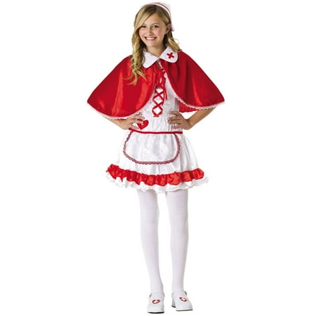 Caped Nurse Teen Costume