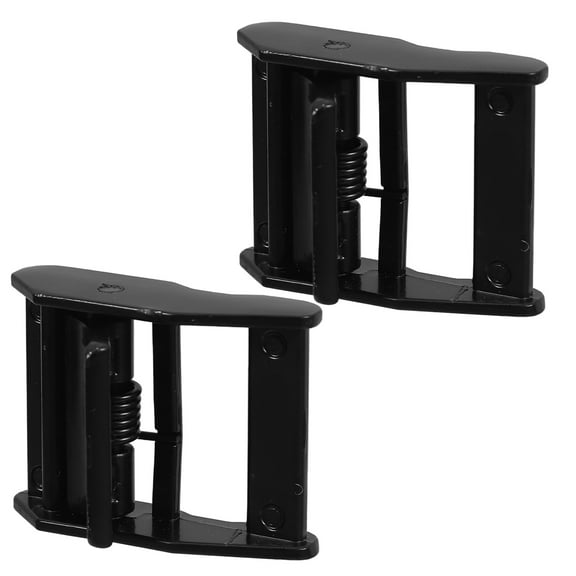 Phenofice Black Cam Buckle Zinc Alloy for Cargo Securing and Webbing Tightening 2Pcs