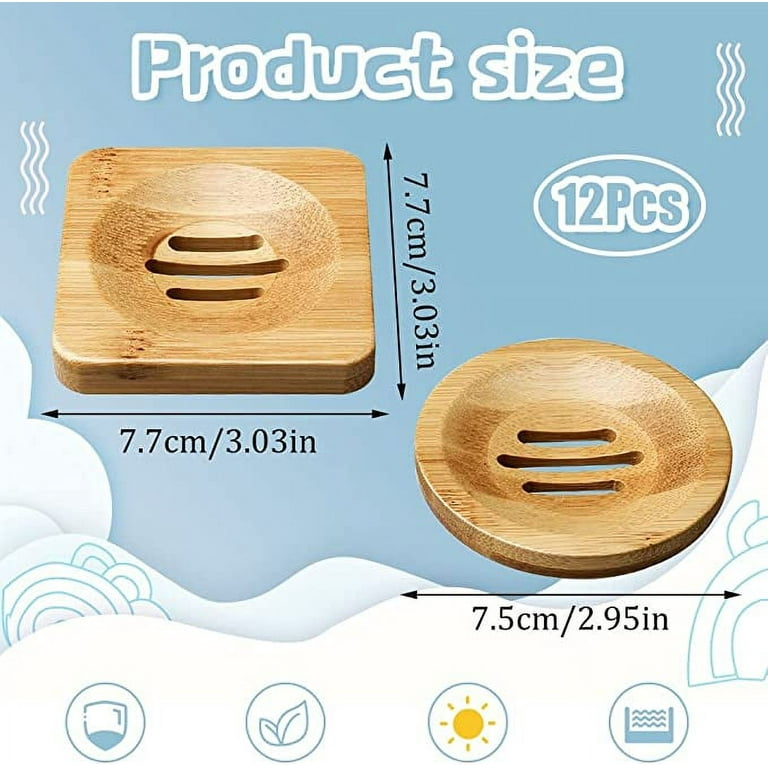 Shower Steamer Holder - Shower Steamer Tray - 100% Bamboo - by Salty Girl Soap Company, Beige