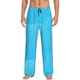 thumbnail image 1 of Balery Sky Blue Glitter Pantalones de pijama para hombre, pijama ultraligero, pantalón de descanso-Medium, 1 of 6