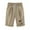 Khaki, variant on Shorts for Women Fashion Women Short Printed Tight High Waist Pocket Elasticity Sports Half Shorts Pants Features,S-XXL
