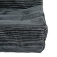 thumbnail image 6 of Compressed Corduroy 3-Seater Sofa, Modern Minimalist Space-Saving Sofa with Easy Setup for Apartments and Living Rooms, Gray, 6 of 9