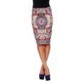 thumbnail image 1 of Women's Vibrant Printed Pencil Skirt, 1 of 3