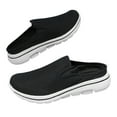 thumbnail image 5 of Men and Women Backless Walking Sneakers Summer Slip-on Mule Shoes Closed Toe Slippers, 5 of 9