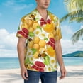 thumbnail image 5 of Balery Men'S Summer Hawaiian Shirts Short-Sleeve Design Name Printed Casual Shirts - Size Name, 5 of 9