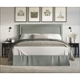 thumbnail image 1 of HMD Keith Grand Lit de Panneau Rembourré, Gris, 1 of 3