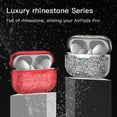 thumbnail image 2 of AirPods Pro Case, Luxury Glitter Hard Cover,Shockproof Protective AirPod Accessories with Keychain for Apple AirPods Pro Charging Case - Gold, 2 of 6