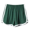 thumbnail image 3 of Birdeem Womens Fashion Solid Color Casual Wide Leg Ruffle Loose High Waist Shorts Pants, 3 of 7