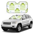 thumbnail image 3 of Bingfone Frogs and Dragonflies Car Windshield Sunshade,Sun Foldable Sun Shield Sun Visor for Car - Small, 3 of 9