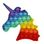 Teblacker Rainbow Bubble Fidget Sensory Toys|Push it Fidget Toys for Anxiety Relief| Kids Toys  Fidget Toy|Squishy  Fidget Popper Game for Autism(Style 1)