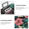 thumbnail image 5 of Easygdp Green Tropical Leaves Double-Sided Printed Elastic Suitcase Protective Cover,Invisible Zipper, Business Trip Luggage Cases,Washable And Resistant To Falling -Small, 5 of 9
