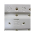 thumbnail image 2 of Medical Bathroom Safety Shower Tub Aluminium Alloy Bath Chair Transfer Bench with Wide Seat White, 2 of 5