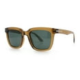 thumbnail image 6 of Gentlemanly Polarized Horn Rim Hipster Plastic Refined Fashion Sunglasses Beige - Green, 6 of 8