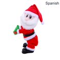 thumbnail image 1 of Poupée Père Noël 13 Po Twerking Torsadée Danse Musicale Cadeau de Noël, 1 of 8