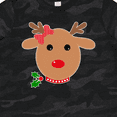 thumbnail image 4 of Inktastic Girl Reindeer Boys or Girls Toddler T-Shirt, 4 of 5