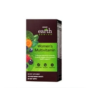 GNC Earth Genius Women's Multivitamin, 120 Vegetarian Caplets, Supports Women’s