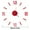 Red, variant on Wovilon Wall Stickers Murals For Bedroom, Living Room, Bedroom Roman Digital Wall Clock Personality Silent Diy Acrylic Wall Sticker Decorative Wall Clock