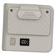 thumbnail image 2 of Ventilador portátil de cintura, ventilador personal compacto con 100 ajustes de velocidad, digital Caqui, 2 of 9