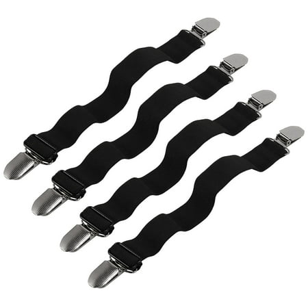 4X Sangle Des Porte-draps Ajusté Attaches Draps, Bed Sheet Holder