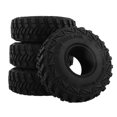 thumbnail image 1 of 4Pcs Soft Rubber Tyre for 1/10 RC Crawler Car -4 Axial SCX10 90046, 1 of 5