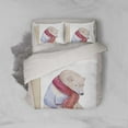 thumbnail image 2 of 3D Bear Quilt Cover Set Bedding Set Pillowcases 42, 2 of 3