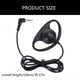 thumbnail image 3 of USB C/3.5mm Single-Side Earphones Headphone Single Side Corded Headsets Mono Earbud Ear Hook for Mobile Phones Notebook, 3 of 5