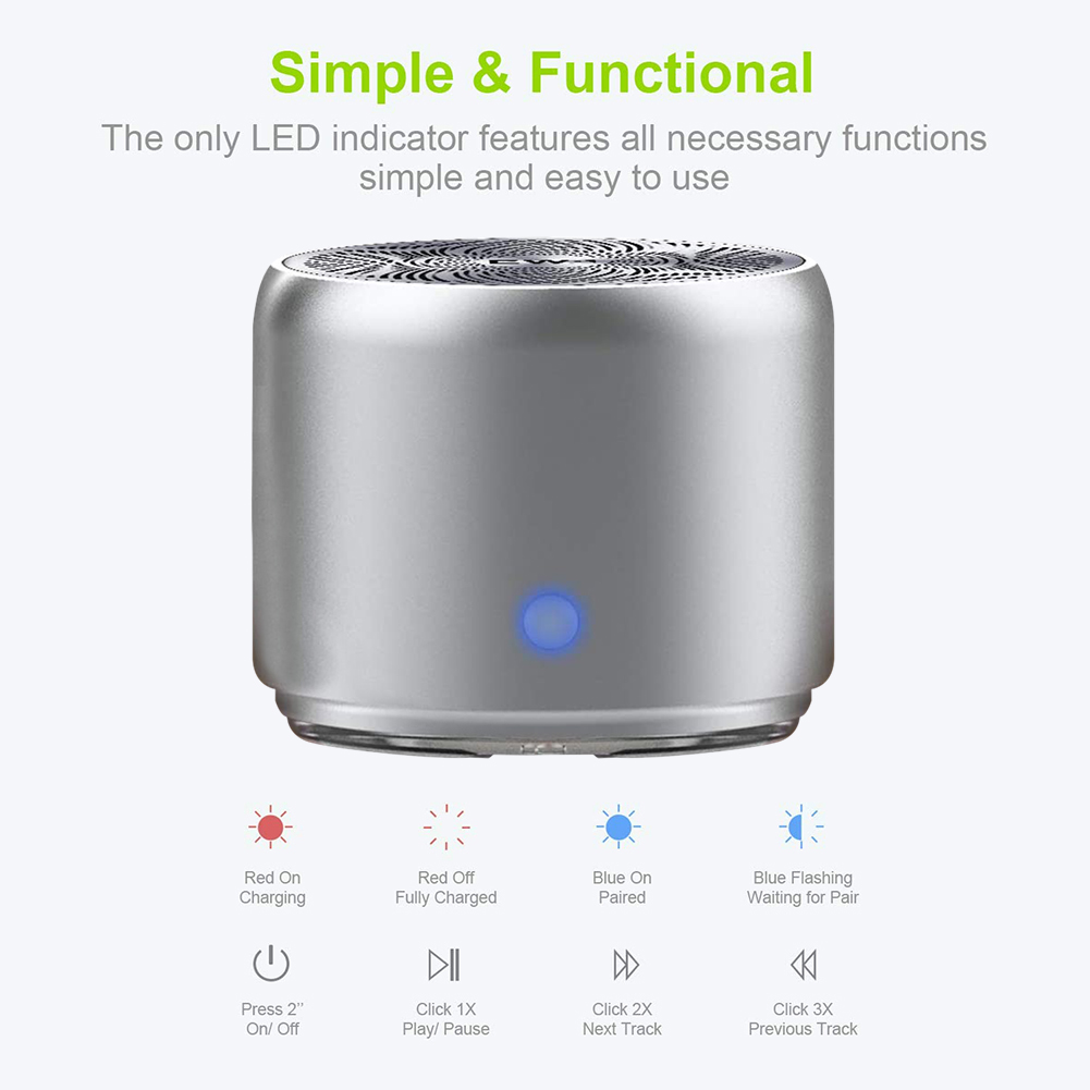 Zewfffr EWA A106 Portable Mini 