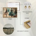 thumbnail image 7 of Ballerina Painting Artwork Horizontal Canvas Wall Art with Lightweight Foam Frame - Durable and Ready to Hang, Modern Decorative Print for Living Room, Bedroom, Or Office, 7 of 7
