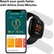 Fitbit Versa (3ème Génération) Smartwatch Boîtier en Aluminium Carbone avec Bande Noire, Taille Unique (Bandes S & L Incluses) Boîte Ouverte – image 4 sur 5