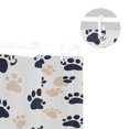thumbnail image 5 of Yayeee Shower Curtain with Hooks 72"x72" Waterproof Fabric Bathroom Hanging Decor, Black Cat Paw, 5 of 5