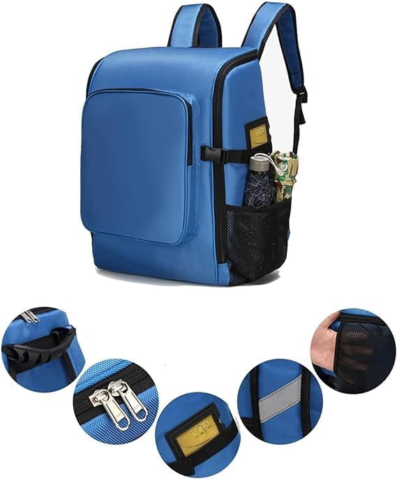First Aid Kit Bag, Empty Emergency First Aid Medical Backpacks Travel Rescue Bag,First Responder Storage Survival Trauma Emergency Backpack For Hiking Camping