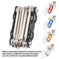 thumbnail image 4 of ZLight 11-en-1 Outils de Réparation Ensemble de Clés Multifonctionnelles Tournevis Kit Outils de Réparation Pliables Portables Argent, 4 of 6