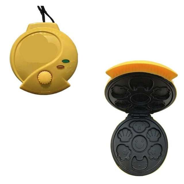 Mini electric Waffles Maker Bubble Egg Cake Oven Breakfast Waffle Machine Egg Cake Oven Pan Eggette ,Easy to Operate