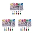 thumbnail image 4 of sweethay Autoadhesivo Wiggle Googly Eyes para manualidades Proyectos de bricolaje Colorido Type1 NO1, 4 of 6