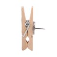 thumbnail image 3 of Clothespins, 50pcs Lightweight Compact Wood Clothespins, for Picture Hanging Photo Hanging, 3 of 8