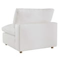 thumbnail image 5 of Modular Sofa Middle Chair, White, Fabric, Modern Contemporary, Living Lounge Cafe Room Hotel Lobby Hospitality, 5 of 8
