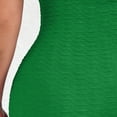 thumbnail image 4 of WRKEKC Bodycon Dresses for Women Solid Crew Neck Sleeveless Stretch Rib Fitted Midi Lightweight Summer Chic Soft, 4 of 6
