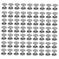 thumbnail image 5 of HOMEMAXS  100 Pcs Binder Rivets Scrapbook Stickers Scrapbooking Clips Silver, 5 of 8