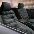 thumbnail image 2 of Car Seat Cushion, Luxury Short Plush Seat Cover for Front Car Seats, Universal Seat Protector, Winter Warmth, Suitable for Cars, Suvs, Pickup Trucks, Minivans,Gray, 2 of 8