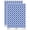 Dark Blue, variant on Movie Theater Raffle Ticket Solid 200+ Round Stickers - Orange - Gloss Finish - 0.50" Size
